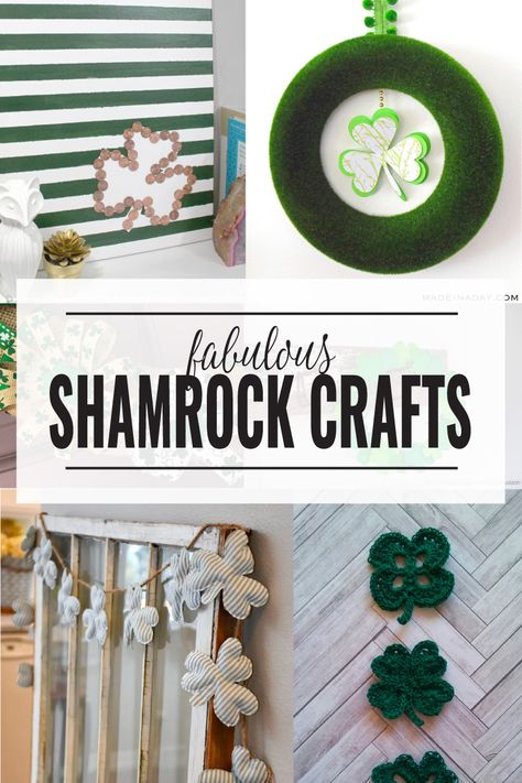 fun shamrock craft ideas for st. patrick's day Shamrock Crafts For Kids, Shamrock Crafts, Shamrock Craft, St. Patrick's Day Diy, St Patricks Day Crafts, March Crafts, St Patricks Crafts, St. Patrick's Day Crafts, St Patrick Day Activities