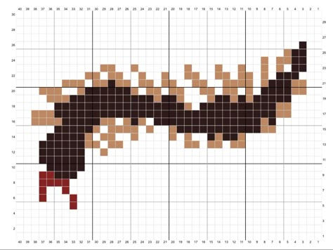 Centipede Crochet Pattern, Insect Perler Bead Patterns, Bug Grid Pattern, Bug Cross Stitch Pattern, Insect Alpha Pattern, Bug Crochet Pattern, Bug Perler Beads, Bug Tapestry Crochet, Bug Pattern