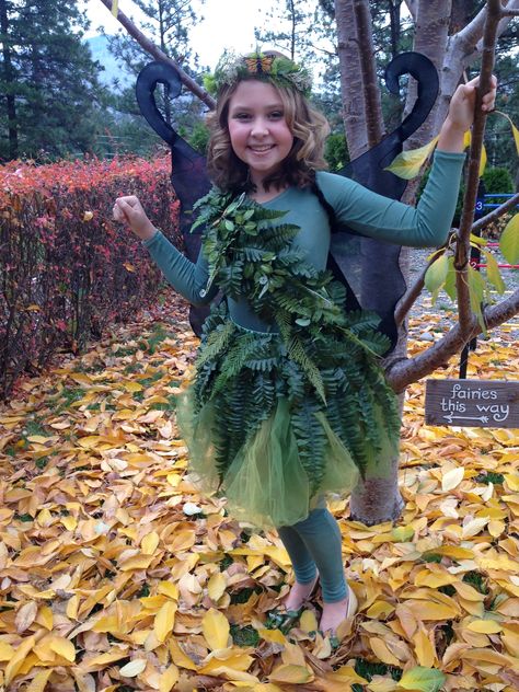 Kids Woodland Elf Costume, Woodland Elf Costume Diy, Fairy Diy Costume, Woodland Elf Costume, Girl Elf Costume, Diy Elf Costume, Elf Costume Ideas, Diy Girls Costumes, Forest Fairy Costume