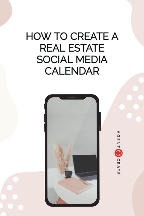 How To Create a Real Estate Social Media Calendar Do you need help with a social media strategy for your small business? Finding the time to manage your accounts can be difficult, especially if you’re balancing work and home life. Having a social media calendar can help you stay organized and grow your following. #agentcrate // #realestatesocialmedia #realestatecalendar Real Estate Social Media Calendar Ideas, Real Estate Content Calendar, Real Estate Content Social Media, Real Estate Social Media Calendar, Real Estate Facebook Posts, Real Estate Social Media Design, Real Estate Agent Instagram, Realtor Content, Real Estate Social Media Content