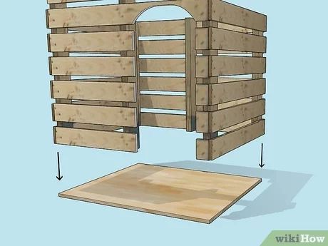 How to Build a Dog House Out of Pallets: Step-by-Step DIY Plan Dog Friendly Garage Ideas, Pet Shelter Ideas, Dog House Pallets Diy, Diy Outside Dog House, Dog House Out Of Pallets, Dog House Diy Plans, Dog House Diy Outdoor, Double Dog House, Cheap Dog Houses