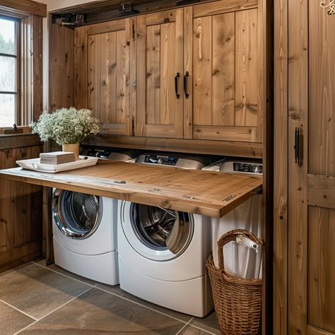 Upgrade Your Laundry Room with These 10+ Layout Ideas! - DreamyHomeStyle Long Hallway Laundry Room Ideas, Laundry Room Plus Pantry, Pantry Laundry Room Combo Layout, Butler Pantry Laundry Room Combo, Laundry Room Powder Room Combo, Laundry Room Pantry Combo Ideas, Laundry Bathroom Combo Layout, Laundry Room And Pantry Combo, Butlers Pantry Laundry Room Combo