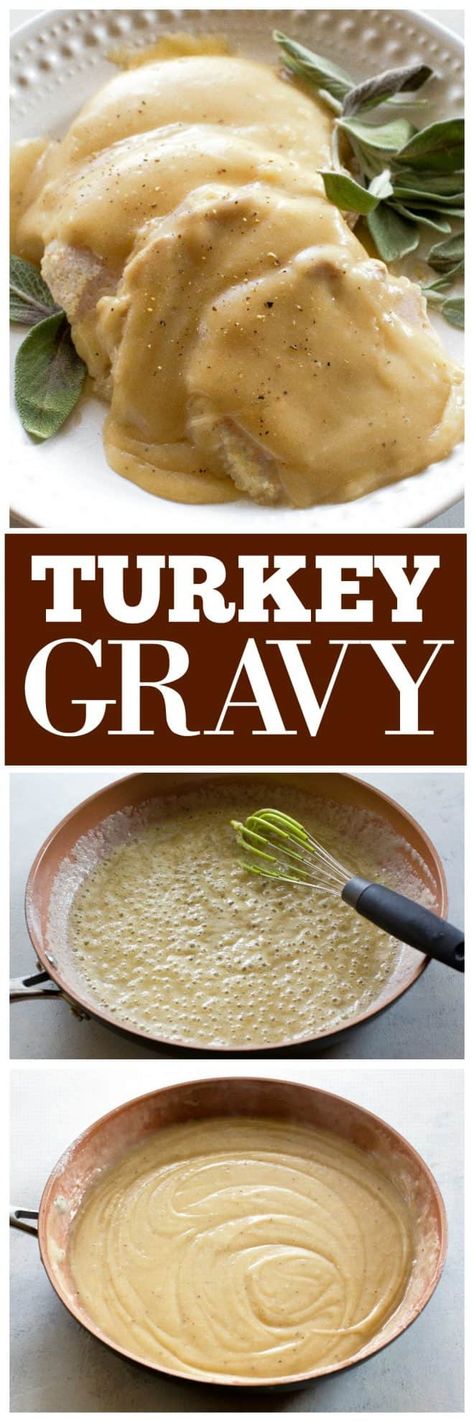 Turkey Gravy - The Girl Who Ate Everything Turkey Gravey, Turkey Gravy Without Drippings, Best Gravy Recipe, Make Ahead Gravy, Turkey Gravy Recipe Easy, Make Ahead Turkey Gravy, Best Turkey Gravy, Turkey Gravy From Drippings, Turkey Gravy Easy