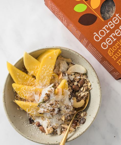 Recipes - Dorset Cereals Muesli Bowl, Dorset Cereals, Toasted Coconut Chips, Coconut Chips, Cashew Milk, Toasted Coconut, Cashew, Recipes To Make, Food To Make