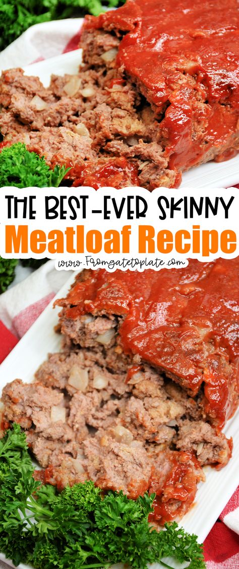 Weight Watchers Meat Loaf, High Protein Low Calorie Meatloaf, Low Calorie Meals With Hamburger Meat, Healthy Meal Prep Hamburger Meat, Healthy Meatloaf Sauce, Healthy Beef Meatloaf, Low Calorie Meatloaf Recipes, Low Cal Meatloaf, Ww Meatloaf Recipes With Ground Turkey