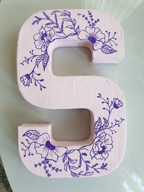 Painted Initials Wooden, Sorority Letters Painted Wooden, Big Little Paintings, Greek Letters Painted, Sorority Letters Painted, Newborn Baby Gift Ideas, Shelves Nursery, Painted Initials, Gift Ideas Kids