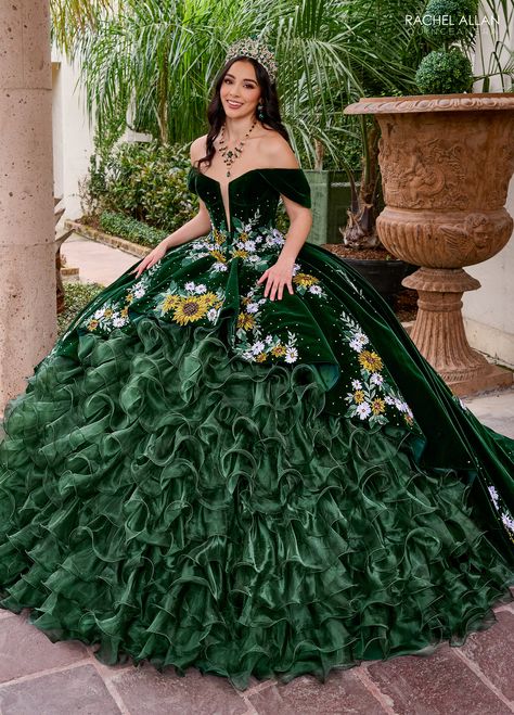 Green quinceanera theme