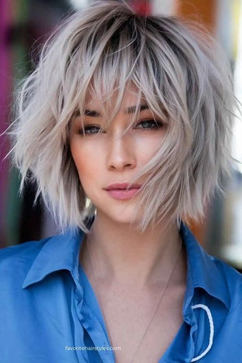 30+ Best Short Wolf Cut With Bangs Hair Ideas - Favorite Hair Styles | Trendy Haircuts for Men, Women Wolf Cut Short With Bangs, Short Hairstyle Women With Bangs, Short Wolf Cut With Bangs, Bangs Hair Ideas, Trendy Haircuts For Men, Wolf Cut With Bangs, Short Wolf Cut, Trendy Mens Haircuts, Short Bangs