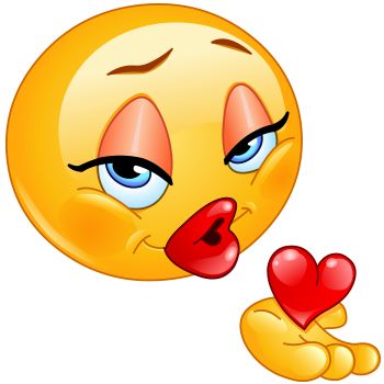 Blowing kisses Funny Faces Images, Animated Smiley Faces, Emoticon Love, Kiss Funny, Emoticon Faces, Kiss Emoji, Images Emoji, Love Smiley, Emoticons Emojis