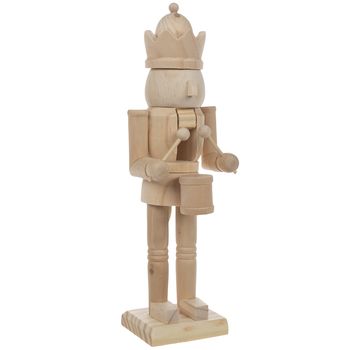 Wood Nutcracker With Drum | Hobby Lobby | 106955363 Tiny House Christmas, Lisa Christmas, Diy Nutcracker, Wood Nutcracker, Decoration Things, Štědrý Den, French Country Christmas, Garland Wreath, Christmas Shopping List