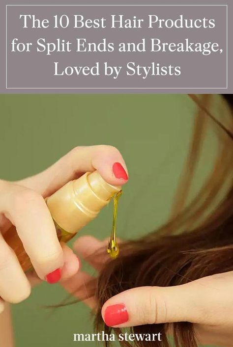 These are the best hair products for split ends, according to hairstylists. Here, shop products that will help you repair your own split ends and breakage. #marthastewart #lifestyletips #nailstrendingnow #beautytips #hairstyles #skincareadvice Products For Split Ends, Dry Hair Ends, Hair Growth Mask, Rice Water For Hair Growth, Rice Water For Hair, Natural Hair Repair, Products For Damaged Hair, Best Hair Serum, Stop Hair Breakage