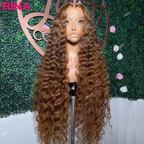 Just found this amazing item on AliExpress. Check it out! $65.51 54％ Off | Chocolate Brown Color Wear And Go Deep Wave 13x4 Glueless HD Lace Wigs 13x6 Transparent Lace Front Human Hair For Black Women Vacation Wigs For Black Women, Colored Lace Front Wigs Black Women, Wig Aesthetics, Black Deep Wave Wig, Brown Water Wave Wig, Midnight Blue Wig, Brown Deep Wave Wig, Lace Front Wig Hairstyles, Wig Customization