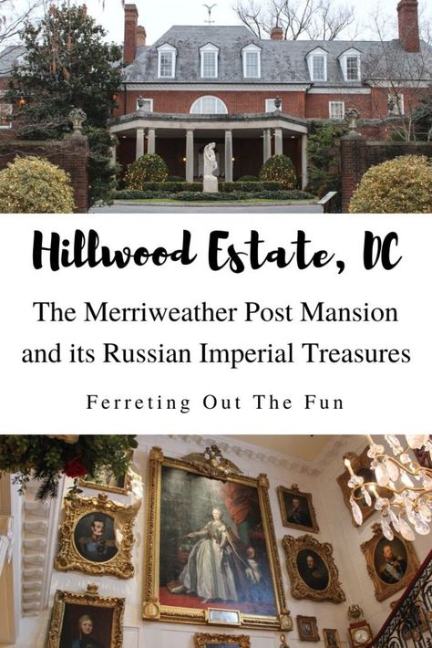 A Hillwood mansion tour featuring the impressive Russian antiques collection of Marjorie Merriweather Post // Washington, DC Marjorie Post, Russian Antiques, Hillwood Estate, Marjorie Merriweather Post, Nyc Penthouse, European Palace, Mansion Tour, Travel Secrets, Dc Travel