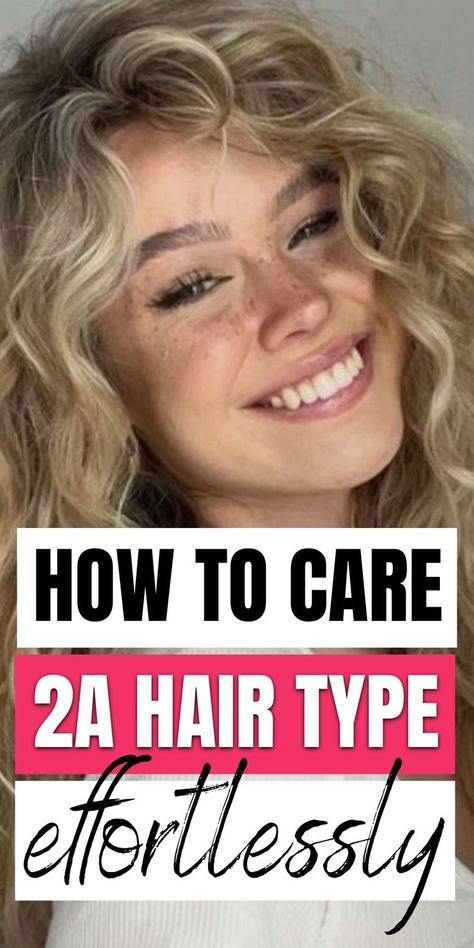 Type 2a Hair, 2a Hair, Hairstyles For Wavy Hair, Wavy Hair Tips, Fun Hairstyles, Wavy Hair Care, Talcum Powder, Curly Girl Method, Coarse Hair