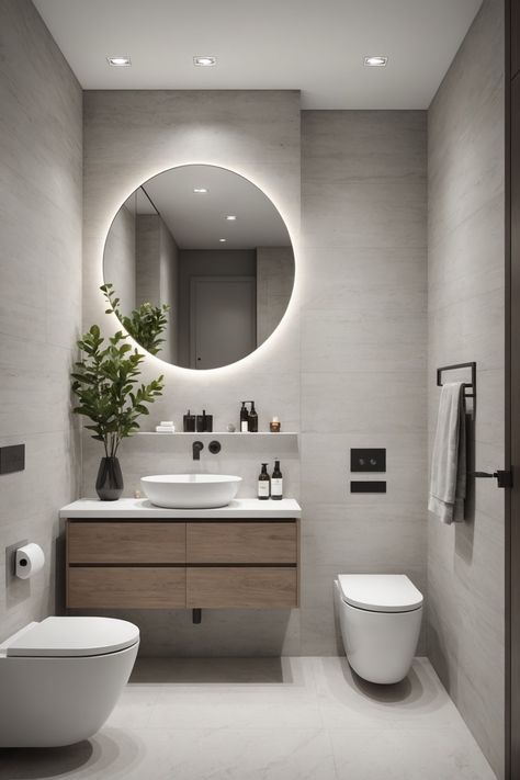 Classic Toilet Design, Minimalist Powder Room, Timeless Bathroom Design, College Apartment Kitchen, Elegant Bathroom Design, Bathroom Interior Design Modern, Church Interior Design, Full Bathroom Remodel, Restroom Design