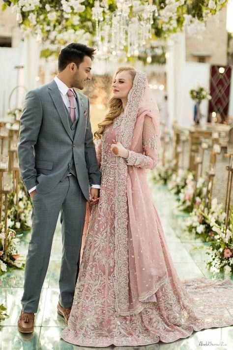 Bride And Groom Dress Combination Indian, Walima Outfit, Engagement Couple Dress, Say Mashallah, Family Expectations, Engagement Dress For Groom, Indian Wedding Reception Outfits, Groom Colours, Wedding Matching Outfits