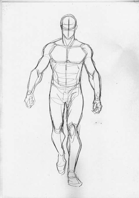 Walking Towards Camera Reference Drawing, Drawing Poses Walking, Walking Towards Camera Reference, Man Body Base, Manga Walking, Walking Drawing Reference, Walking Towards Camera, Walking Poses, Male Anatomy