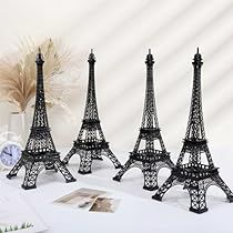 Paris Theme Centerpieces, Paris Girls Bedroom, Eiffel Tower Model, Eiffel Tower Centerpiece, Eiffel Tower Decorations, Tower Models, Statue Decor, Paris Theme Party, Decoration Cake