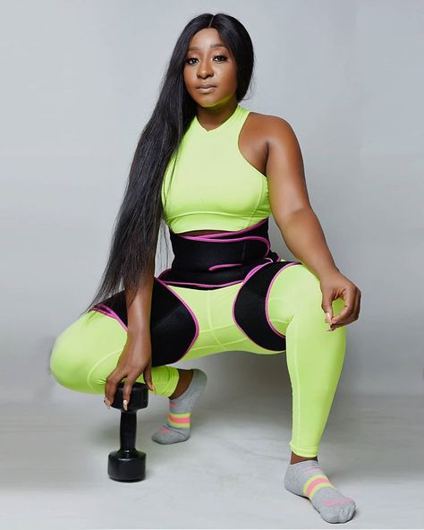 Ini Edo Shared 3 TikTok Videos That Prove Exercising Should Be Fun - Full Workout Routine, Ini Edo, Dance Clips, Black Actresses, Full Workout, 2019 Style, Fashion Story, Tiktok Videos, In The Mood