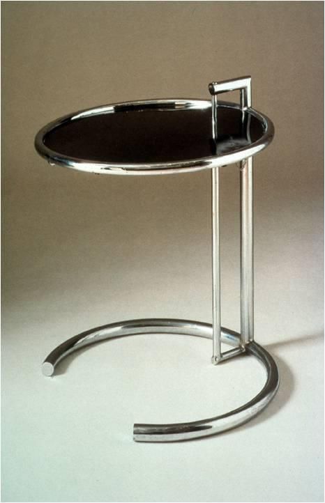 Eileen Grey Table, Bauhaus Side Table, Bauhaus Product Design, Bauhaus Product, Bauhaus Chairs, Eileen Gray Table, Gray Side Table, Bauhaus Interior Design, Bauhaus Decor