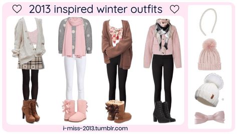 I MISS 2013 ੈ♡⃕‧₊ 2014 Winter Outfits, 2013 Outfits Tumblr, 2013 Fashion Tumblr, 2013 Aesthetic, 2010s Outfits, 2013 Clothes, Winter Outfits 2014, 2013 Outfits, 2014 Outfits