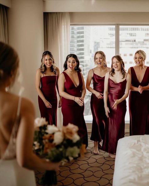 Silk Red Bridesmaid Dresses, Bordeaux Bridesmaids Dresses, Wedding Bridesmaid Dresses Burgundy, Maroon Satin Bridesmaid Dresses, Dark Red Silk Bridesmaid Dress, Bridesmaids Burgundy Dresses, Claret Bridesmaid Dresses, Cherry Bridesmaid Dresses, Satin Red Bridesmaid Dress