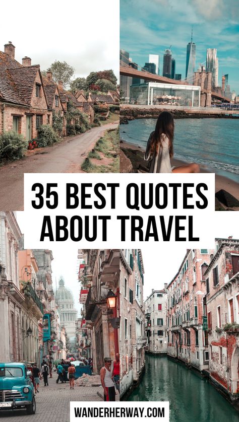 The ultimate list of travel quotes | Best quotes about travel | Quotes about wanderlust #travel #quotes #wanderlust Work And Travel Quotes, Malta Quotes, Quotes About Wanderlust, Going Home Quotes, Wanderer Quotes, Oxford Travel, Travel Quotes Wanderlust Adventure, Solo Adventure, Wanderlust Quotes