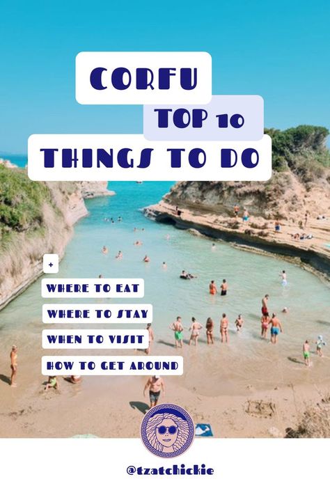 corfu islan greece top 10 things to do Corfu Beaches, Greek Islands Vacation, European Cruise, Greece Travel Tips, Aegean Islands, Athens Travel, Dodecanese Islands, Beaches Resorts, Greek Travel