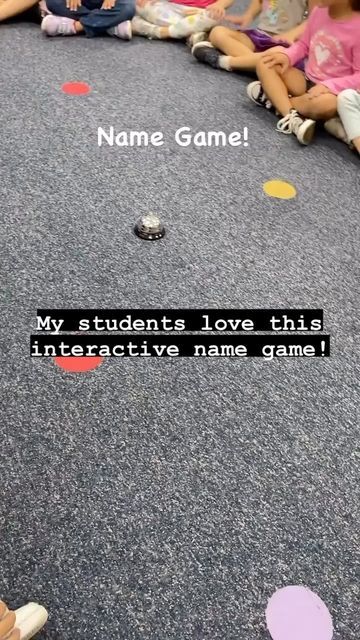 Kelly Polark on Instagram: "We play this fun name game every day the first week in kindergarten, and then a few times a week for the first month. My students LOVE it! And yes, I explain to them that “swell” means great! #namegame #nameactivities #backtoschool #iteachk #kindergartenactivities #learningnames #bellgame #iteachkindergarten #iteachkinders #kindergartenteacher #teacherreels #backtoschoolactivities #teachers #teachersofinstagram #teachersofinsta #teachersofig" Kindergarten Name Games, Transition Games, Kindergarten Name Activities, Kindergarten Circle Time, Name Games For Kids, Kindergarten First Week, Name Activities Preschool, Circle Time Games, Kindergarten Names