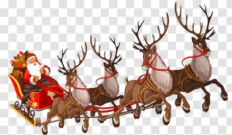 Christmas Picture Background, Santa Claus Clipart, Graphic Design Inspiration Poster, Design Inspiration Poster, Christmas Sled, Inspiration Poster, Santa And His Reindeer, Pictures Of Jesus, Kids Christmas Ornaments