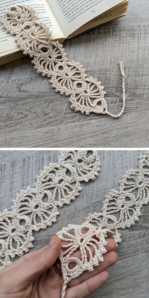 Crochet Size 10 Thread Patterns, Embroidery Thread Crochet Patterns, Crochet With Crochet Thread, Lace Crochet Bookmark Pattern, Micro Crochet Bookmark, Crochet Thread Bookmark, Crochet Lace Bookmark Pattern Free, Thread Crochet Patterns Free Size 10, Crochet Page Marker