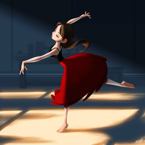 ArtStation - Dance, miacat miacat Girly Art, Animation Art, Cartoon Art, Digital Painting, Art Girl, To Draw, Dancing, Character Art, Anime Art