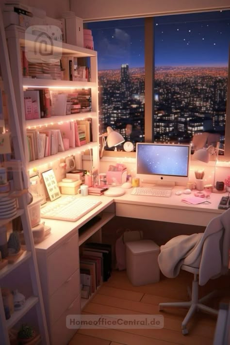 Study Room Corner Desk, Stylish Study Room, Cute Corner Desk Setup, Working Corner In Bedroom, Corner Desk Inspo Aesthetic, Comfortable Study Space, Cute Desk Set Up Aesthetic, Corner Desk Setup Aesthetic, Desk Inspo Aesthetic Cozy