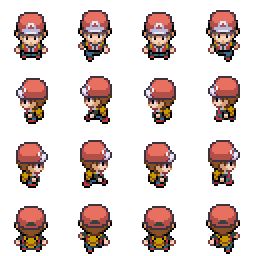 javascript - Unable to Animate Sprite in Phaser.js - Stack Overflow Sprite Template, How To Pixel Art, Top Down Game, Sprite Sheet, Game Making, Madara Wallpaper, Pokemon Game Characters, Pokemon Firered, Pokemon Sprites