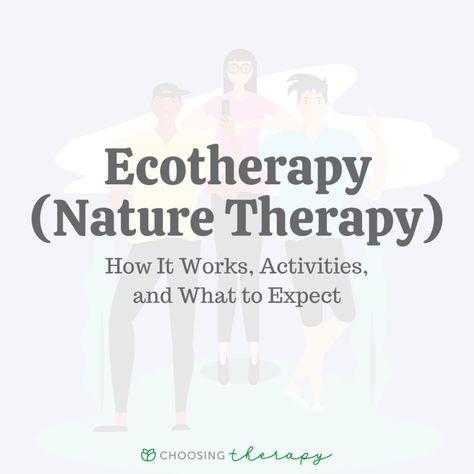 Ecotherapy, also called nature therapy, is a type of mental health therapy that involves experiencing nature to remediate mental health symptoms and boost overall well-being. There are many different types of ecotherapy that can be integrated into traditional therapies. Nature therapy can involve short, simple interventions or be experienced as a Types Of Therapy, Types Of Mental Health, Mental Health Symptoms, Mental Health First Aid, Nature Therapy, Psychiatric Nursing, Talk Therapy, Mental Health Therapy, Forest Bathing