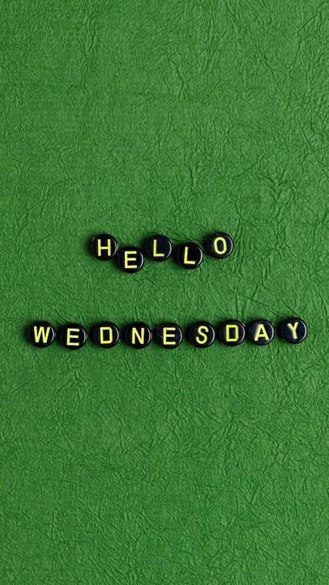 Wednesday Instagram Story, Bead Quotes, Bead Letters, Beads Business, Wednesday Vibes, Hello Wednesday, Wednesday Greetings, Instagram Mood Board, Letter Wallpaper