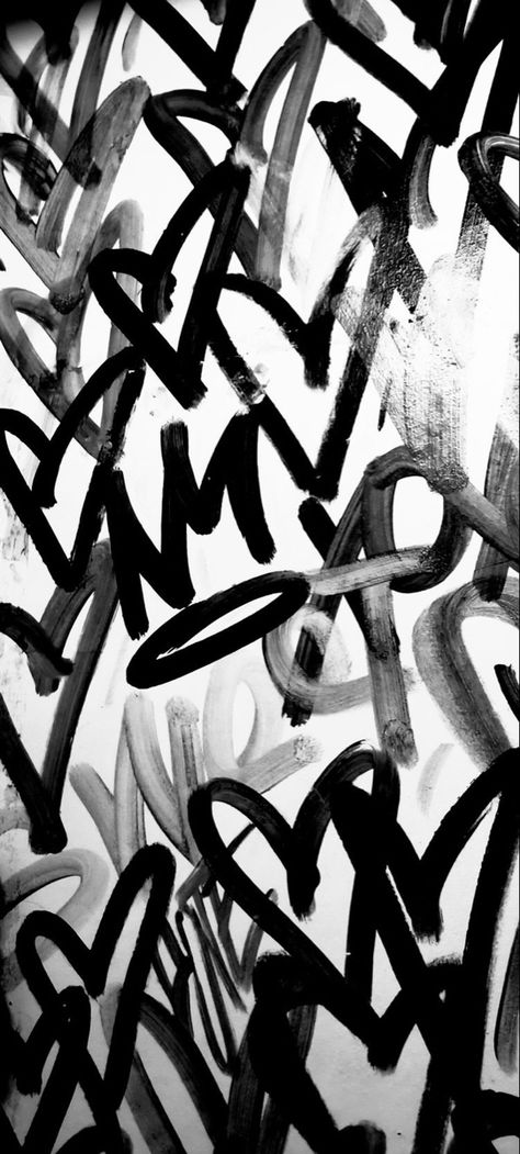 Graffiti Wall Black And White, Cute Black N White Wallpapers, Trap Phone Wallpaper, Black Graffiti Wallpaper Iphone, Yolo Wallpapers Iphone, Black And White Graffiti Wallpaper, Yolo Background, Walpeper Hitam Aestethic, Yolo Aesthetic Wallpaper