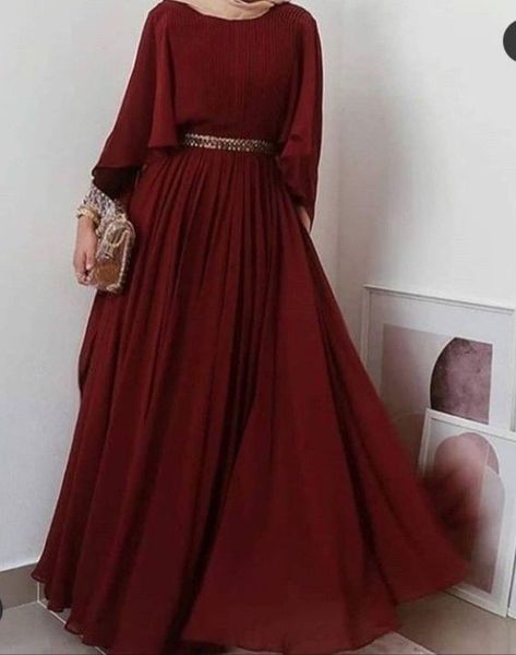 Abaya Style Dress, Simple Gown Designs, Chiffon Frock, Stylish Abaya, Simple Maxi Dress, Islamic Fashion Dresses, Ethereal Elegance, Stylish Gown, Plus Zise