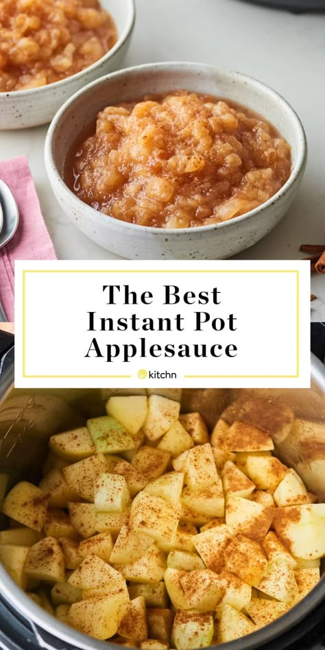 Instant Pot Applesauce, Instant Pot Ideas, Apple Sauce Recipes, Instant Pot Air Fryer, Homemade Applesauce, Instant Pot Meals, Instant Pot Recipe, Instant Pot Dinner, Apple Sauce