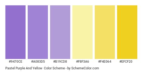 Purple Yellow Color Scheme, Violet Yellow Palette, Yellow And Purple Kitchen, Yellow Purple Green Color Scheme, Lavender And Yellow Color Palette, Lilac And Yellow Color Palette, Purple And Yellow Aesthetic Pastel, Purple And Yellow Color Scheme, Purple Yellow Branding