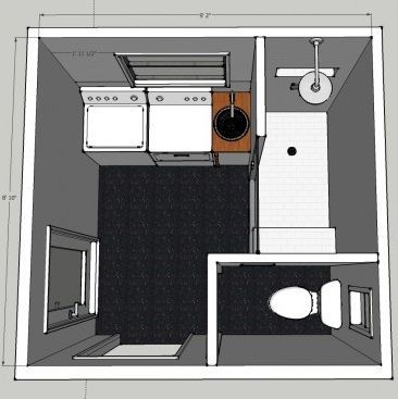 The Value of a Bathroom Addition - Hatchett Design/Remodel Small Utility Room With Shower And Toilet, Laundry With Shower Layout, Small Bathroom Laundry Combo Layout Floor Plans, Small Toilet With Laundry Area, Laundry Shower Room Ideas, Shower And Utility Room, Downstairs Shower Room Utility, Small Bathroom With Laundry Layout, Downstairs Toilet Laundry Room