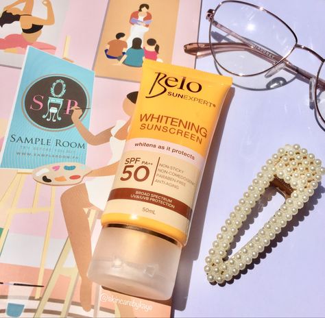 Belo Whitening Sunscreen” has SPF 50 PA++ It’s Non-Sticky,Non-Comedownic,Paraben-Free, Anti-Aging and Broad Spectrum UVA/UVB Protection Belo Sunscreen, Product Recommendations, Skin Care Tools, Paraben Free, Spf 50, Paraben Free Products, Sunscreen, Anti Aging, Skin Care