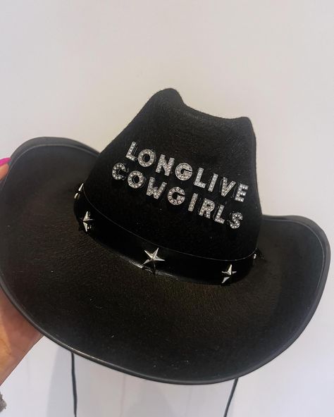 In honour of @morganwallen playing in Glasgow tonight 😍🤠 . #morganwallen #longlivecowgirls #cowgirls #somebodysproblem Black Cowgirl Hat, Nashville Birthday, Cowboy Carter, Country Birthday, Black Cowboy Hat, Last Rodeo, Black Cowgirl, Southern Life, Black Button Down Shirt