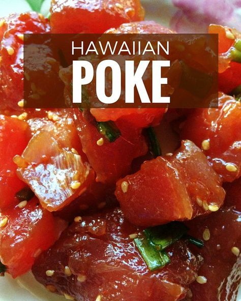 poke in five minutes. A super easy recipe, poke is found everywhere in Hawaii and so healthy. Poke Recipes, Bowling Date, Ahi Tuna Recipe, Hawaiian Poke, Tuna Steak Recipes, Poke Recipe, Hawaiian Foods, Poke Bowl Recipe, Ahi Poke