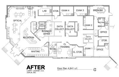 optometry office design - Google Search Optometry Office Design, Optometry Office Ideas, Optometry Practice, Optometrist Office, Dental Design Interior, Doctor Office Design, Therapy Design, Optometry Office, Office Floor Plan