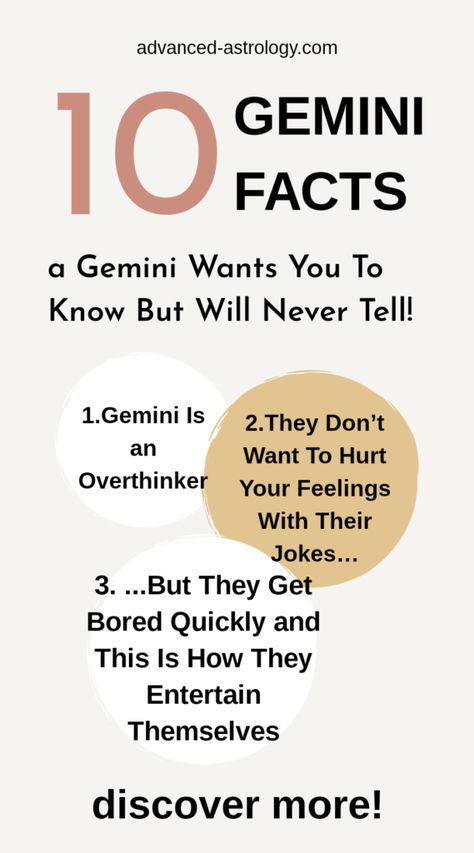 If you love astrology and the zodiac sign Gemini, read on! Discover these 10 Gemini zodiac facts and secrets they will never tell you! #astrology #gemini #zodiacsigns #astrologysigns #geminifacts #geminisecrets Gemini Love Facts, Gemini Zodiac Facts Women, Gemini Relationship Facts, Facts About Gemini Women, Gemini Traits Woman, Gemini Woman Personality, Facts About Gemini, Gemini Zodiac Facts, Gemini Relationship