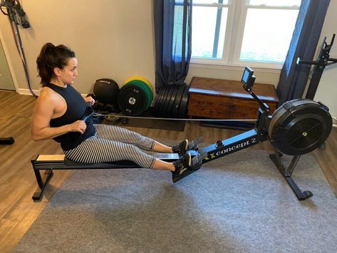 30 Day Rowing Machine Challenge, Rowing Machine Workout, Home Gym Machine, Rowing Workout, Indoor Rowing, Cardio Machines, Gym Machines, Crossfit Gym, Cardio Equipment