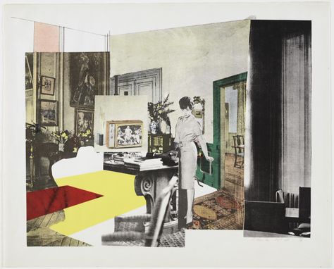 Richard Hamilton Pop Art, 50s Collage, Hamilton Collage, Eduardo Paolozzi, Richard Hamilton, James Rosenquist, Pop Art Collage, Peter Blake, Robert Rauschenberg