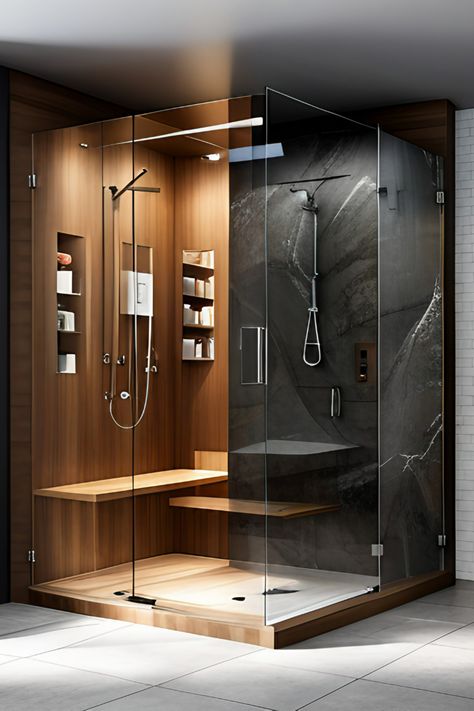 How Often Should You Use A Steam Room? Steam Bath Design, Home Steam Room, Master Toilet, Steam Spa, Steam Bath, Spa Shower, Steam Shower, Bathroom Spa, Steam Room