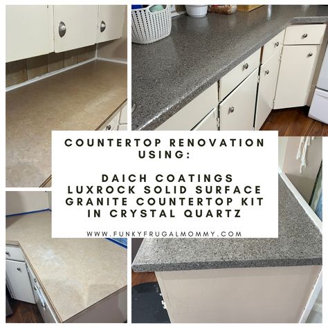 Daich Coatings Countertops, Granite Bathroom Countertops, Countertop Kit, Christmas Nature, Granite Bathroom, Big Happy Family, Faux Granite, Build A Frame, Interior Livingroom